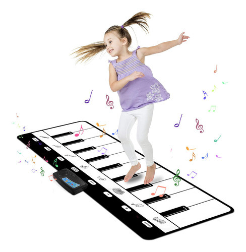 Alfombrilla De Piano Musical Para Niños Con 8 Sonidos 0