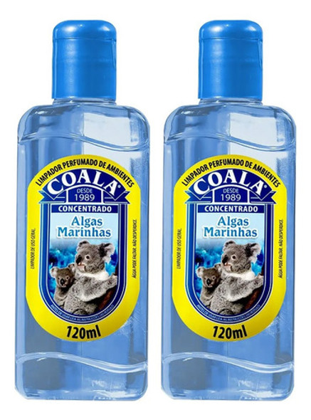 Kit 2 Coala Limpador Concentrado 120ml Algas Marinhas 0 Kit 2 Coala Limpador Concentrado 120ml Algas Marinhas 0