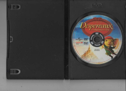 Despereaux Un Pequeño Gran Héroe - Dvd Original - Mcbmi 1
