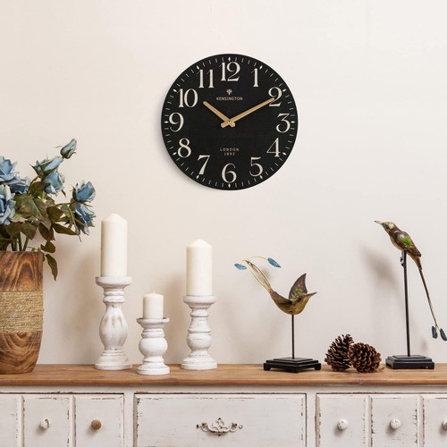 Reloj Pared Redondo Analógico Silencioso , 12    X 12 1