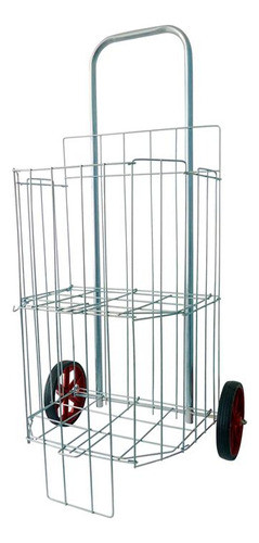 Carrinho Feira Zincado Dobrável 0