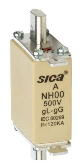 Fusible Nh Tamaño 00 10a Sica 421010 X Ud 0