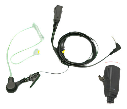 Auricular Ptt Con Tubo Acústico Yaesu Vx-2r Vx3r 006y 0