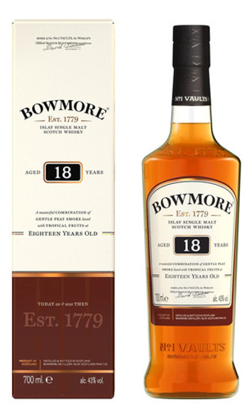 Whisky Bowmore 18 Años 0
