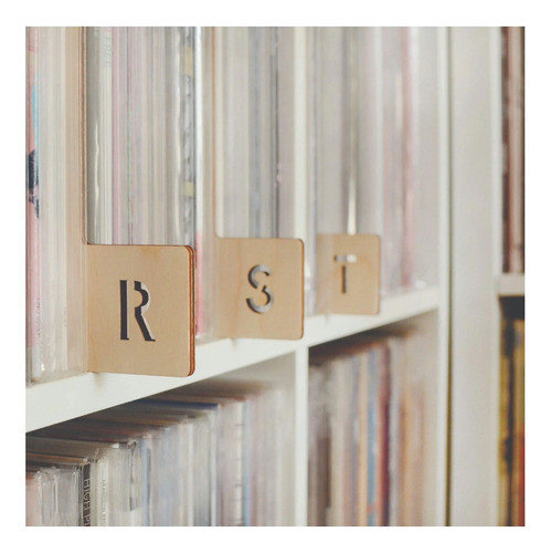 25 Divisórias Para Organizar Discos De Vinil Lp 0
