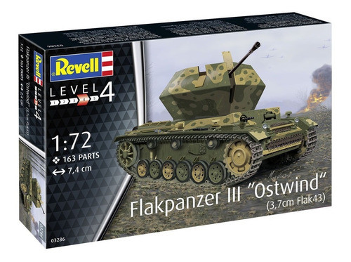 Flakpanzer Iii  Ostwind  1:72 Marca Revell {envio Gratis} 0