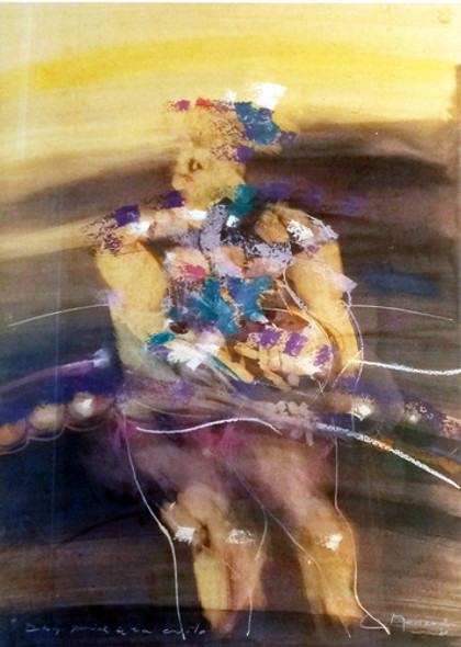 Figura Abstracta, Pastel De Leandro Manzo 0