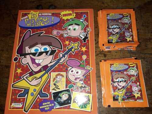 Album Padrinos Mágicos Más 100 Sobres 1