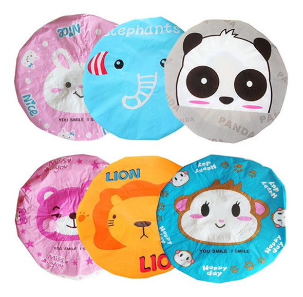 Kit 7 Toucas De Banho Infantil Bichinhos Sortidos 0 Kit 7 Toucas De Banho Infantil Bichinhos Sortidos 0