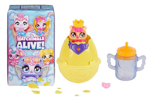 Hatchimals Alive Huevo Con Figura Sorpresa Y Mamadera 1
