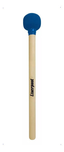 Mazo Madera Forrado Olodum Liverpool Mc-45 Para Bombo Murga. 0