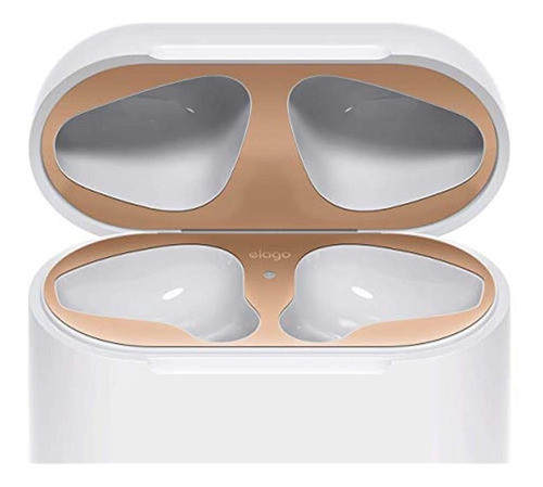 Protector De Polvo De AirPods Actualizado Elago (oro Rosa Ma 0