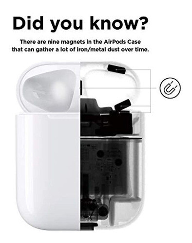 Protector De Polvo De AirPods Actualizado Elago (oro Rosa Ma 1