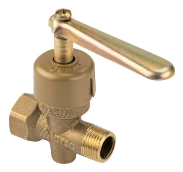 Llave De Paso 3/4  Alarsa Sin Campana Para Gas 0