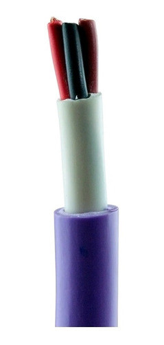 Cable Subterraneo Tripolar 3 X 2,5mm Iram Rollo X 50 Metros 0