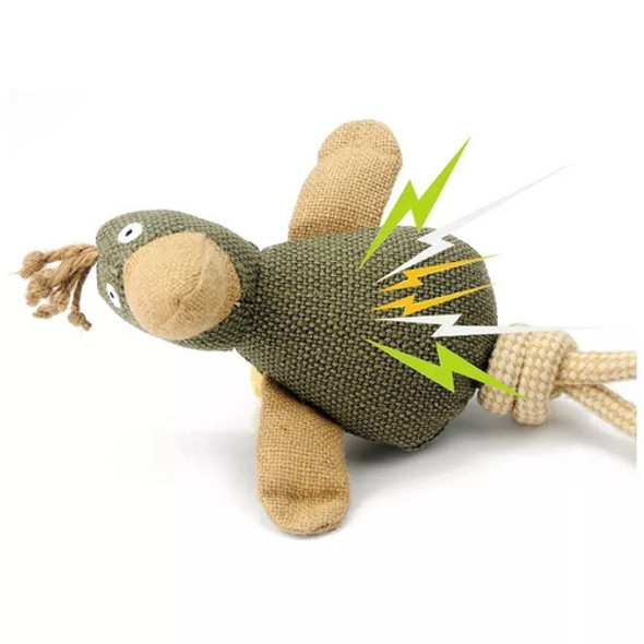 Loro De Lona Juguete Con Chifle Moderado 1