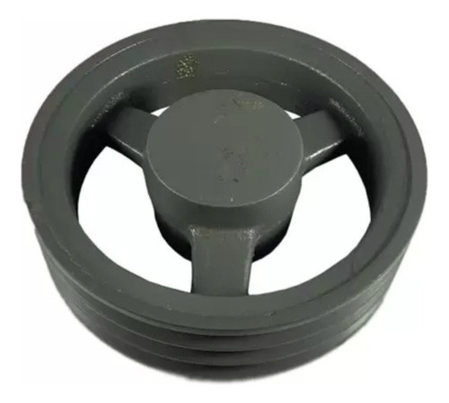 Polia De Ferro 3 Canais Tipo B 200mm 200b3 Mademil Fundibel 1