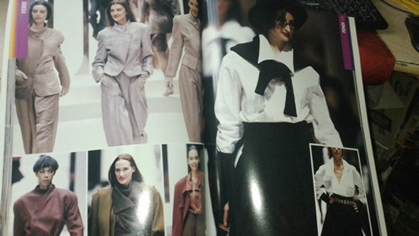 Revista De Moda - Fashion Preview -  Americana - Año 1990 1 Revista De Moda - Fashion Preview -  Americana - Año 1990 1