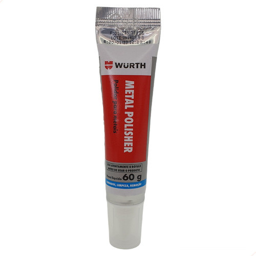 Polidor Metais Polisher Wurth Metal Alumínio Cromado 60g 1