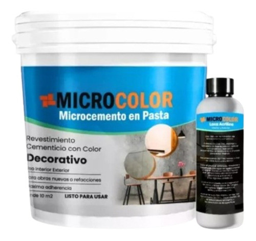 Microcemento Kit Para 20 M2 Listo Para Usar, Sin Mezclas 0