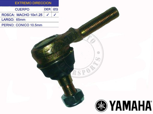 Extremo De Dirección Cuatriciclo Yamaha Grizzly 1