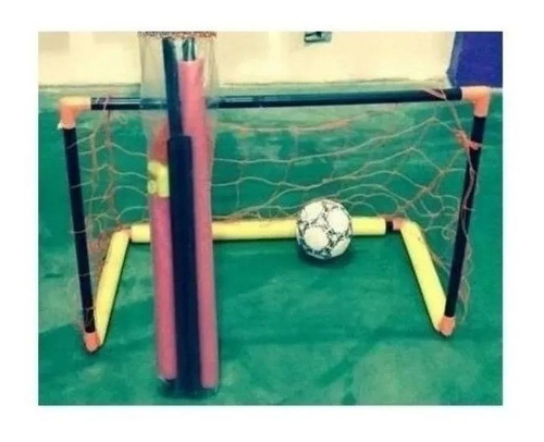 Arco De Fútbol Desarmable 1m  Motricidad -flota En El Agua!! 1