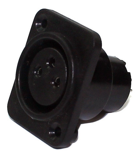 Kit 50 X Plug Xlr Canon Fêmea 3p Terminal Solda Placa Pci 0
