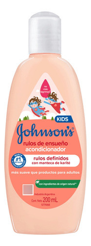 Johnsons Shampoo Rulos De Ensueño 200ml. 0