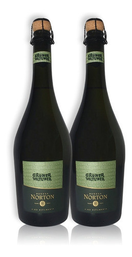 Grüner Veltliner Vino Espumante Kit X2u 750ml Norton Mendoza 0
