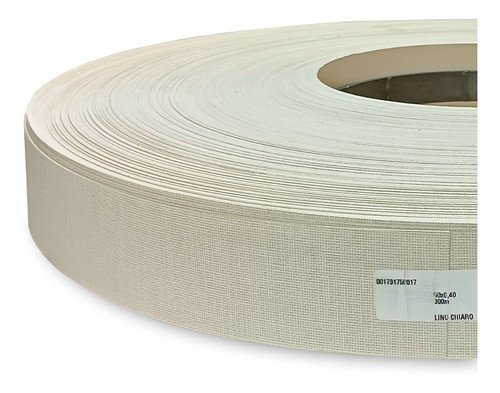 Tapacanto Pvc Lino Chiaro 0,40 Mm X 50 Mm 10m S/ Pegamento 1