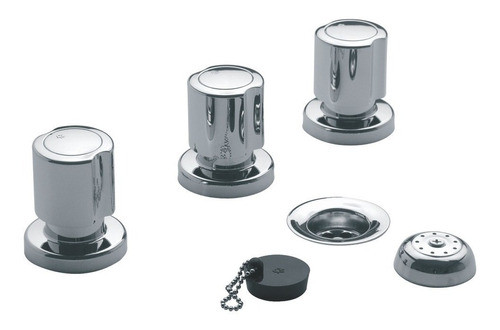 Grifería Fv Allegro Bidet Con Transferencia Cromada Baño * 0