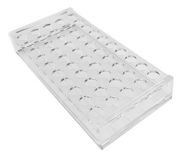 Porta Ampola Suporte Rack P/ 50 Ampolas Acrilico 0 Porta Ampola Suporte Rack P/ 50 Ampolas Acrilico 0