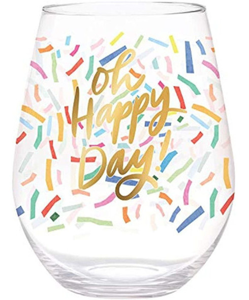 Slant Collections Colorido Confeti Cumpleaños Vaso Sin Tallo 0 Slant Collections Colorido Confeti Cumpleaños Vaso Sin Tallo 0