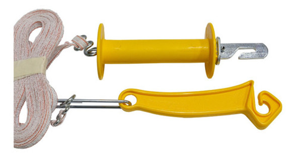 Tranquera 12 Puerta De Acceso P/ Boyeros Alambre Ganado 0