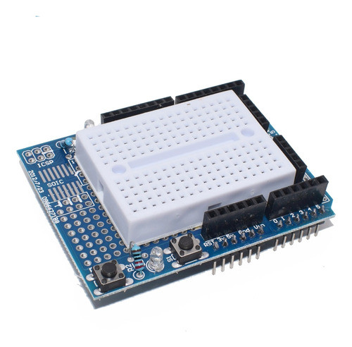 Proto Shield Para Arduino Com Protoboard 170 Pontos 0