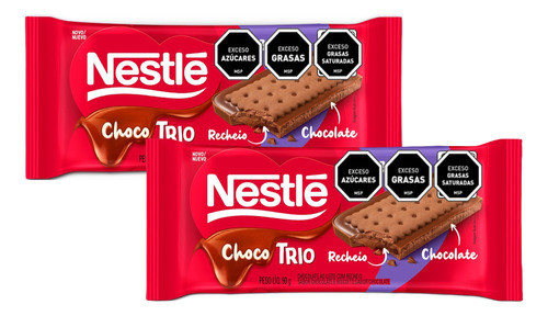 Promo Chocolate Choco Trío Chocolate Nestlé 90 Grs X 2 Uni 0