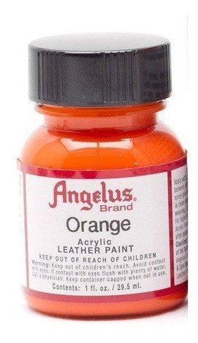 Angelus Pintura Acrilica Para Cuero Naranja 29.5ml 0