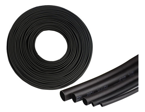 Termocontraible 10.00mm Comprime A 5.00mm  X 50 Metros 0