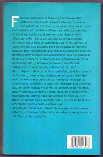 Libro La Gesta Del Marrano - M. Aguinis 1