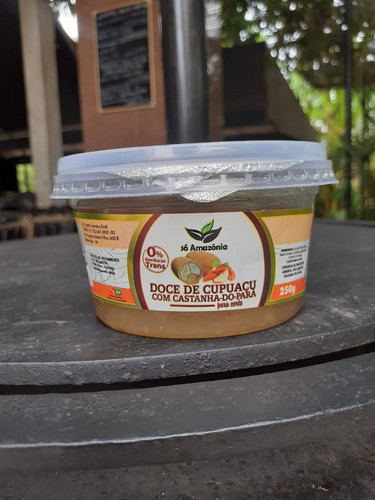 Kit Doce De Cupuaçu Com Castanha Do Pará -250g (10 Unidades) 1
