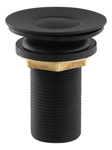 Válvula Click Inteligente Preto Fosco Lavatório Cuba 0