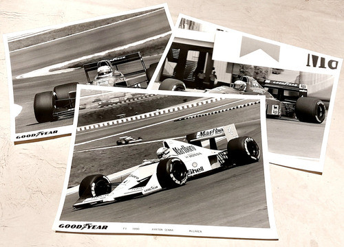 Fórmula 1. Superlote De 3 Fotos Publicitarias. Good Year 0