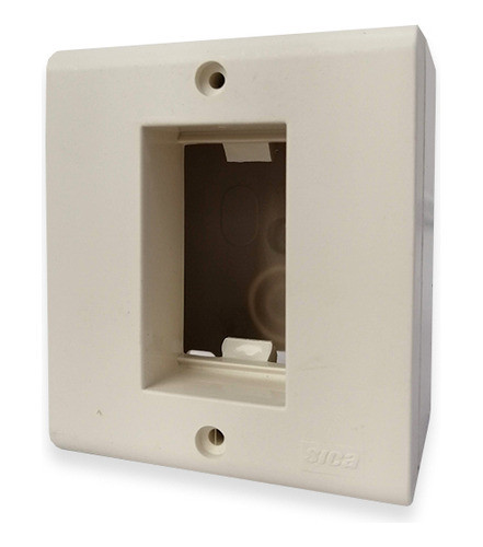 Caja Exterior De 1 Módulo Blanco Puro 0