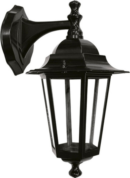 Farol Estilo Colonial Antiguo Pared Exterior Metal Y Vidrio 0