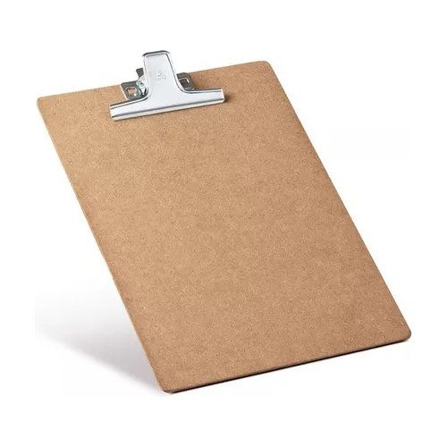 Prancheta A5 Mdf Prendedor Metal Acrimet 0