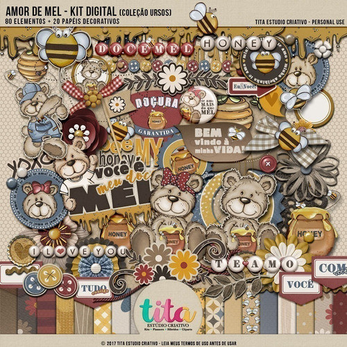 Imagenes Png Y Papeles Digitales Ositos Marrones Amor T7 0