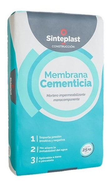Impermeabilizante Membrana Cementicia Tanque Piscina Pared 0