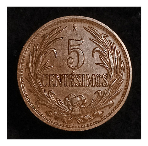 Uruguay 5 Centésimos 1947 Excelente Km 21a 0