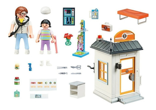 Playmobil Pediatra City Life Starter Pack Art 70818 1