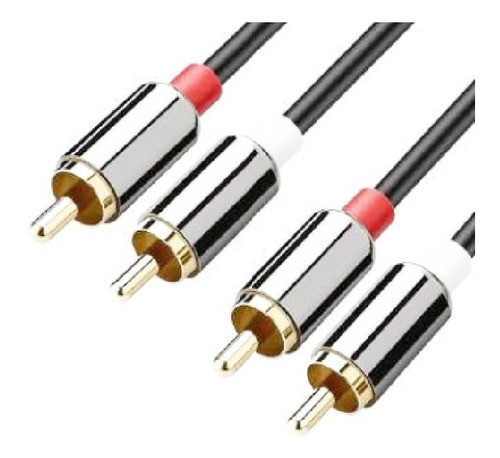 Cable Rca A Rca 2x2 Rca Premium Stereo 1.8 Mts L4612 0